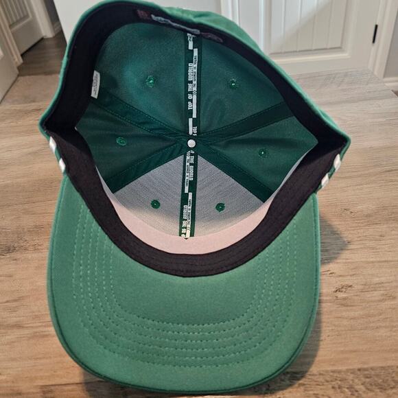 Baylor Bears Fitted Hat Cap Green BU 3D Embroidered BU NCAA Size 7 1/4 Texas - Picture 7 of 8